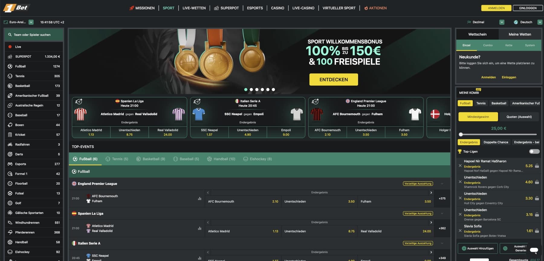 1Bet Bonus