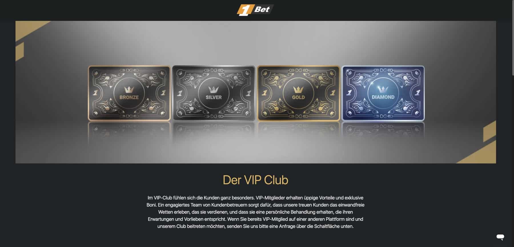 1Bet VIP