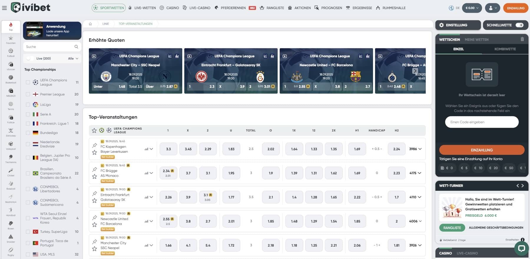 ivibet Sportwetten