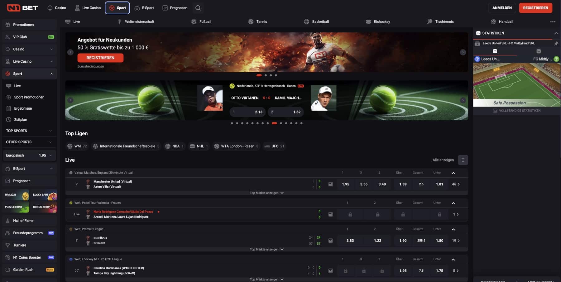 N1Bet Bonus