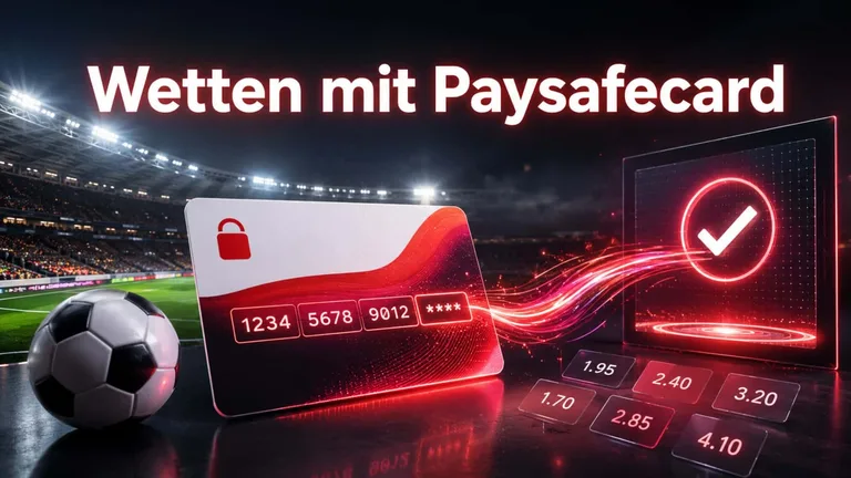 Wetten mit Paysafecard